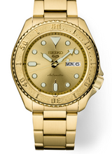 Load image into Gallery viewer, Seiko 5 Sports 24-Jewel Gold-Tone Watch -(SRPE74) Jr Brothers