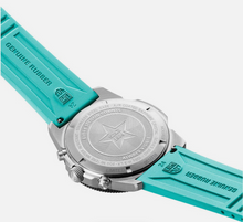 Load image into Gallery viewer, Luminox XS.3143.1 Men&#39;s Pacific Diver Chronograph Teal Strap Watch Limited Edition 520/710
