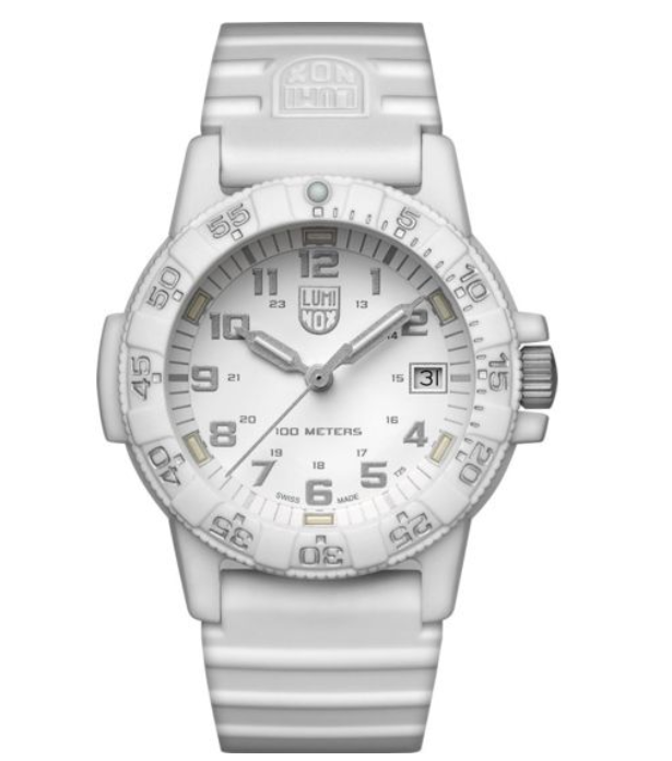 Luminox 0307.WO- Leatherback Sea Turtle Watch White/Silver 39 mm- JR Brothers 