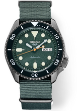 Load image into Gallery viewer, Seiko 5 Sports Men&#39;s Watch Green 42.5mm Stainless Steel- (SRPD77)
