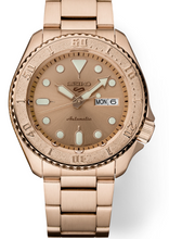 Load image into Gallery viewer, Seiko Sports 24-Jewel Rose Gold-Tone Watch-(SRPE72)
